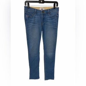 Paige Skyline Skinny Jeans Sz 28 Stead Light Wash 32” Inseam Style 218109